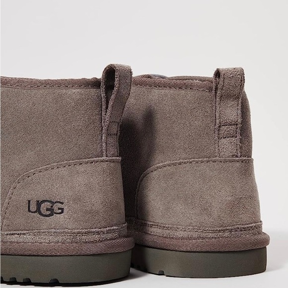 UGG NEUMEL SUEDE LACE UP CHUKKA BOOTS 3236 GRAY 14 MEDIUM - Picture 7 of 9